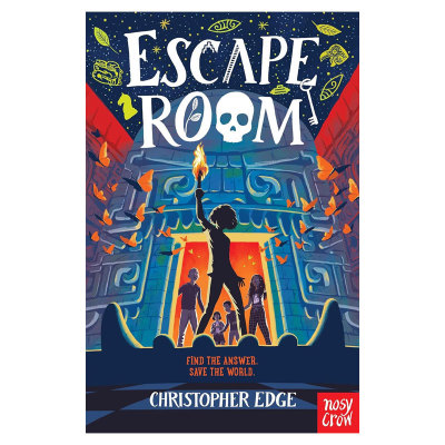 预售英文原版Escape Room #1密室逃生1儿童解谜冒险科幻故事平装小说冒险故事10-14岁