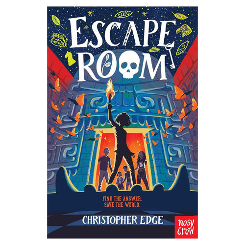 预售英文原版Escape Room #1密室逃生1儿童解谜冒险科幻故事平装小说冒险故事10-14岁