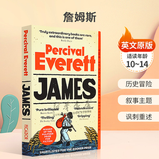 英文原版James 詹姆斯 2025年普利策奖 2024年美国国家图书奖 历史冒险 叙事主题 讽刺重述平装小说冒险故事