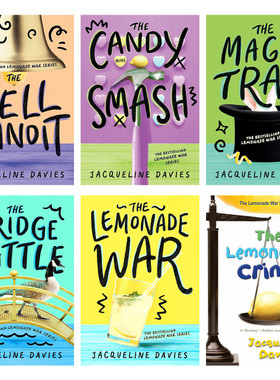 英文原版柠檬水战争系列6本The Lemonade War/The Lemonade Crime/ The Bell Bandit/The Candy Smash/The Magic Trap
