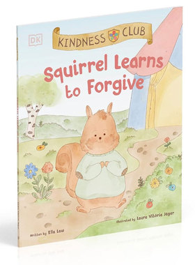 预售英文原版Kindness Club Squirrel Learns to Forgive善意俱乐部 松鼠学会了原谅寻找善良的勇气认知绘本 性格培养学习理解平装