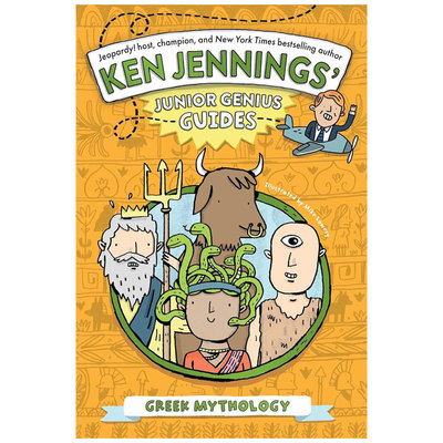 预售英文原版Ken Jennings’ Junior Genius Guides: Greek Mythology肯·詹宁斯的青年天才指南：希腊神话活动式知识问答趣味