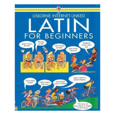 预售英文原版 Languages for Beginners系列：Latin For Beginners 拉丁语初学者 全彩插图双语小语种学习工具书 语言学习工具书