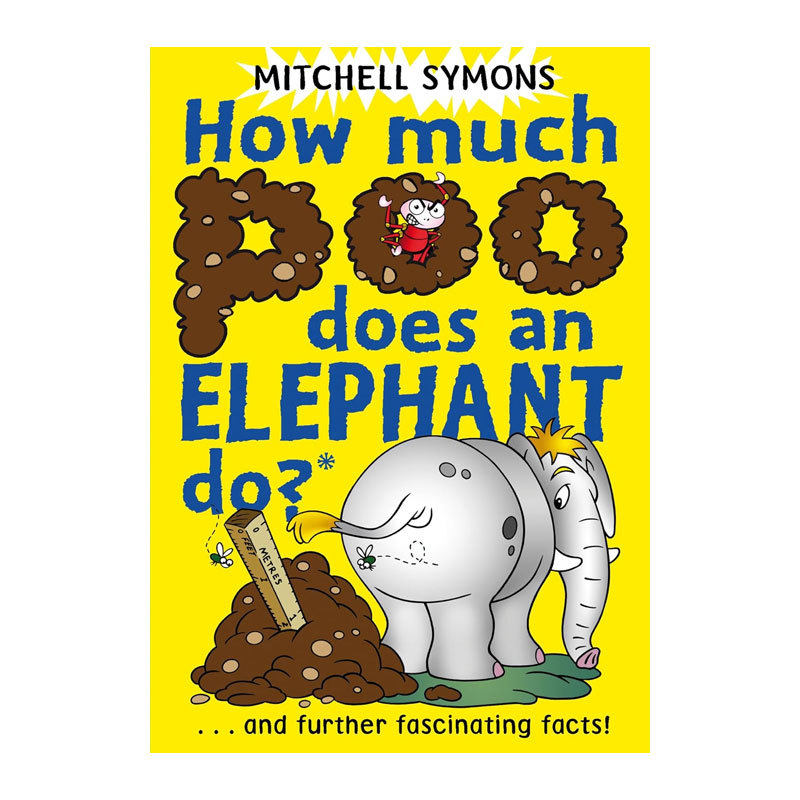 预售英文原版How Much Poo Does an Elephant Do?大象能拉多少屎趣味科普冷知识趣味科普 知识问答 百科全书平装8-12岁