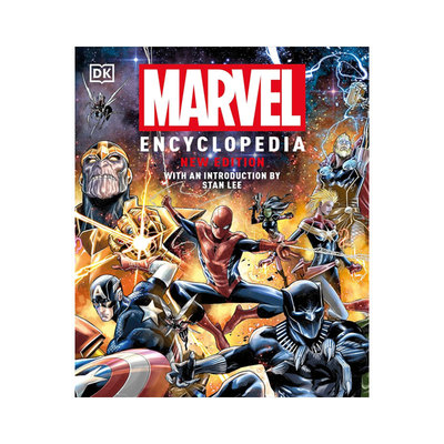 精装英文原版DK Marvel Encyclopedia New Edition DK漫威图解百科全书 复仇者联盟钢铁侠超级英雄影视娱乐 人物百科设定集 14岁