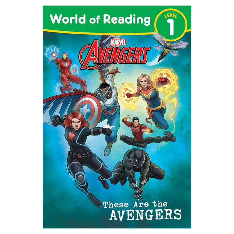 英文原版World of Reading L1: This is Hulk迪士尼阅读世界1级：绿巨人迪士尼阅读世界分级读物超级英雄 平装冒险故事4-8岁