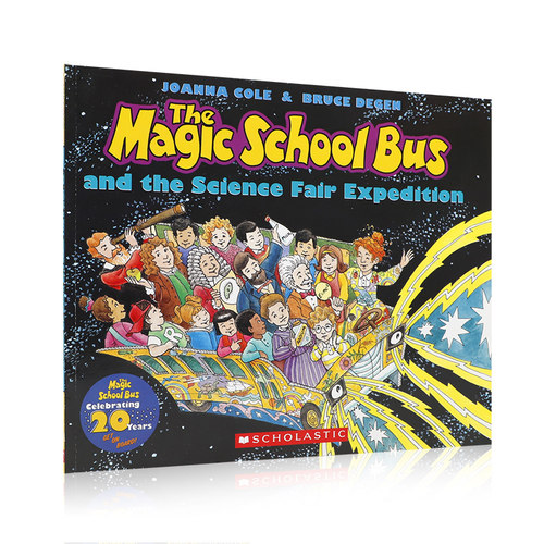英文原版The Magic School Bus and the Science Fair Expedition神奇校车系列:科学探险学乐英语儿童分级读物科普正版进口