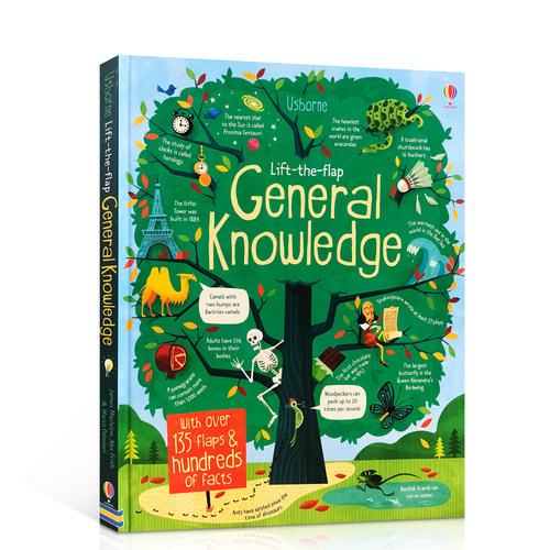 Usborne原版英文Peep See inside Lift the flap General Knowledge科普百科常识翻翻书儿童早教书英语纸板书立体书