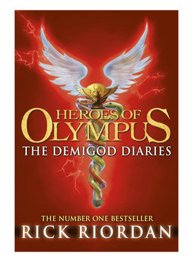 预售英文原版Heroes Of Olympus The Demigod Diaries混血营英雄奥林匹斯英雄半神外传奇幻小说 希腊神话 冒险故事精装