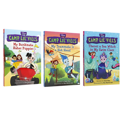 英文原版 Penguin：Disney Camp Lil Vills 迪士尼夏令营利尔·维尔斯 系列3本 8-12岁青少年儿童魔法奇幻故事桥梁章节书