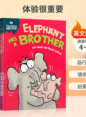 英文原版Experiences Matter体验很重要12册Behaviour行为很重要姐妹篇4-8岁儿童 引导孩子品格塑造/价值观/情商培养启蒙平装绘本
