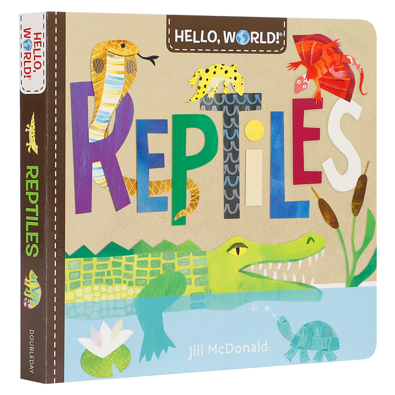 英文原版Hello, World! Reptiles 你好,世界!爬行动物认知动物科普百科Solar System太阳系My Body我的身体Weather天气helloworld