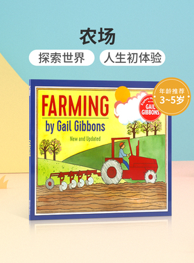 盖尔吉本斯少儿百科系列绘本 Weather 天气/Farming 农场 儿童英语趣味启蒙图画书 入门科普读物 Gail Gibbons英文原版早教绘本