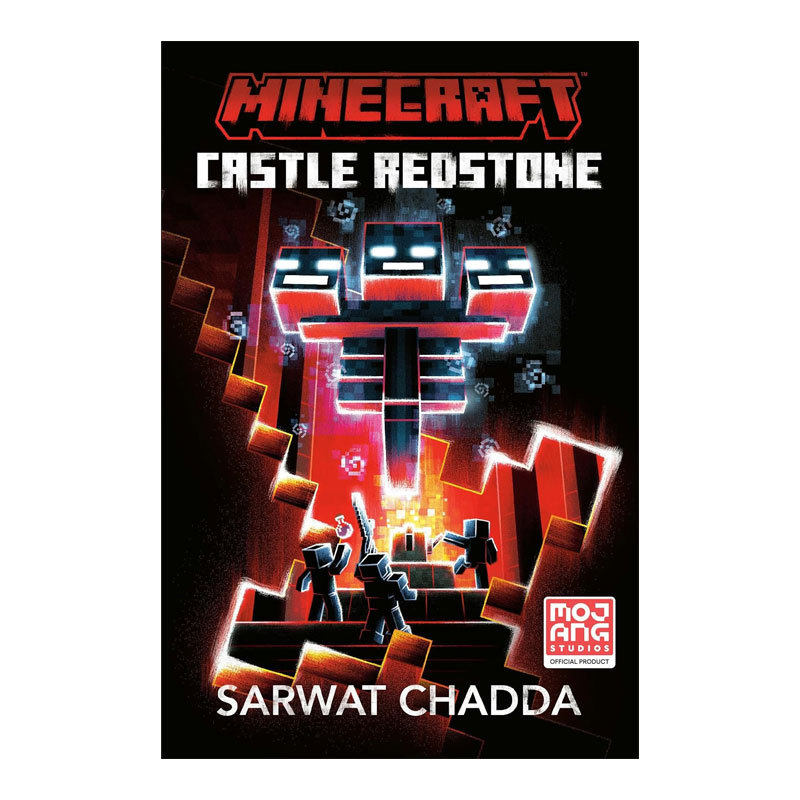 预售英文进口原版 我的世界官方小说 Minecraft: Castle Redstone 我的世界15 红石城堡 青少年课外阅读英语冒险平装小说 14岁+