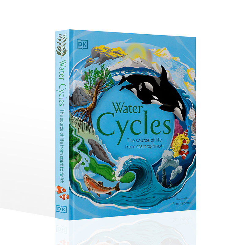 dk少儿百科 水循环 water cycles 英文原版进口图书 水知识百科图解