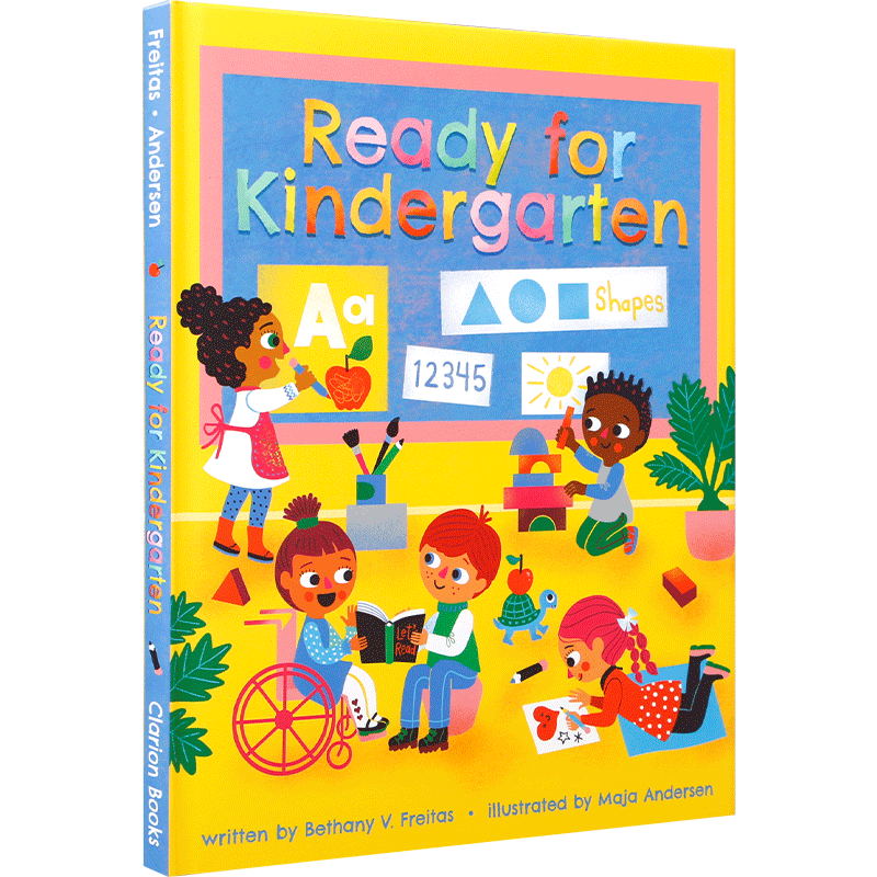 英文原版 Ready for Kindergarten 准备好上幼儿园 4-8岁儿童幼儿园准备 亲子共读 生活成长体验启蒙认知精装绘本