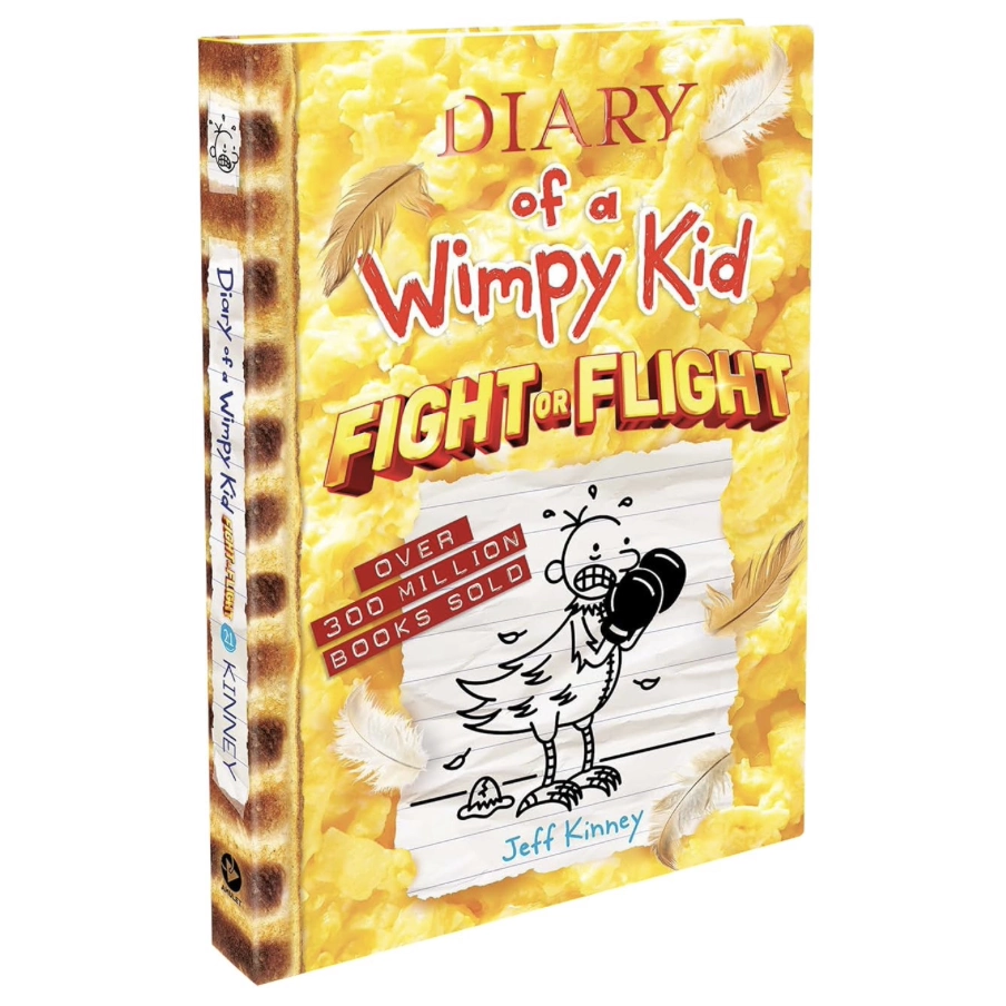 【10月全球同步首发】小屁孩的日记#21精装英文原版Diary of a wimpy kid：Fight or Flight漫画桥梁章节书课外Jeff Kinney