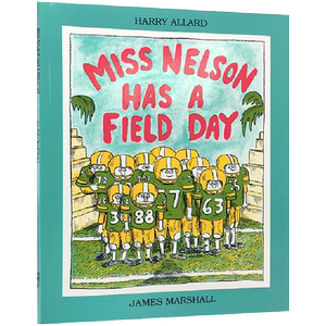【送音频】英文原版绘本 Miss Nelson Has a Field Day 尼尔森老师球赛的一天 汪培珽第五阶段菜单推荐3-6岁儿童图画故事书