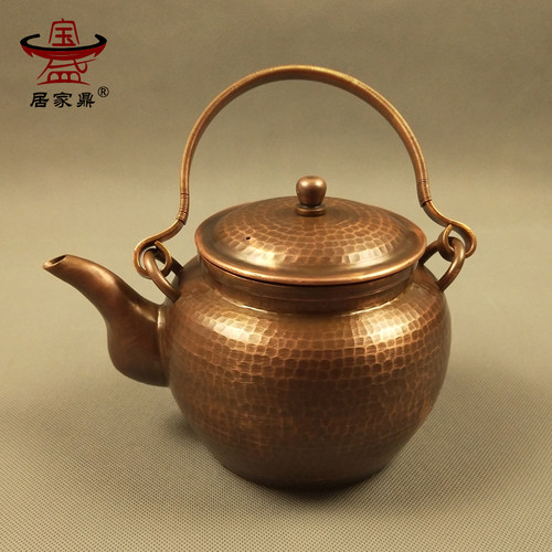 铜壶烧水壶纯手工紫铜材质大容量