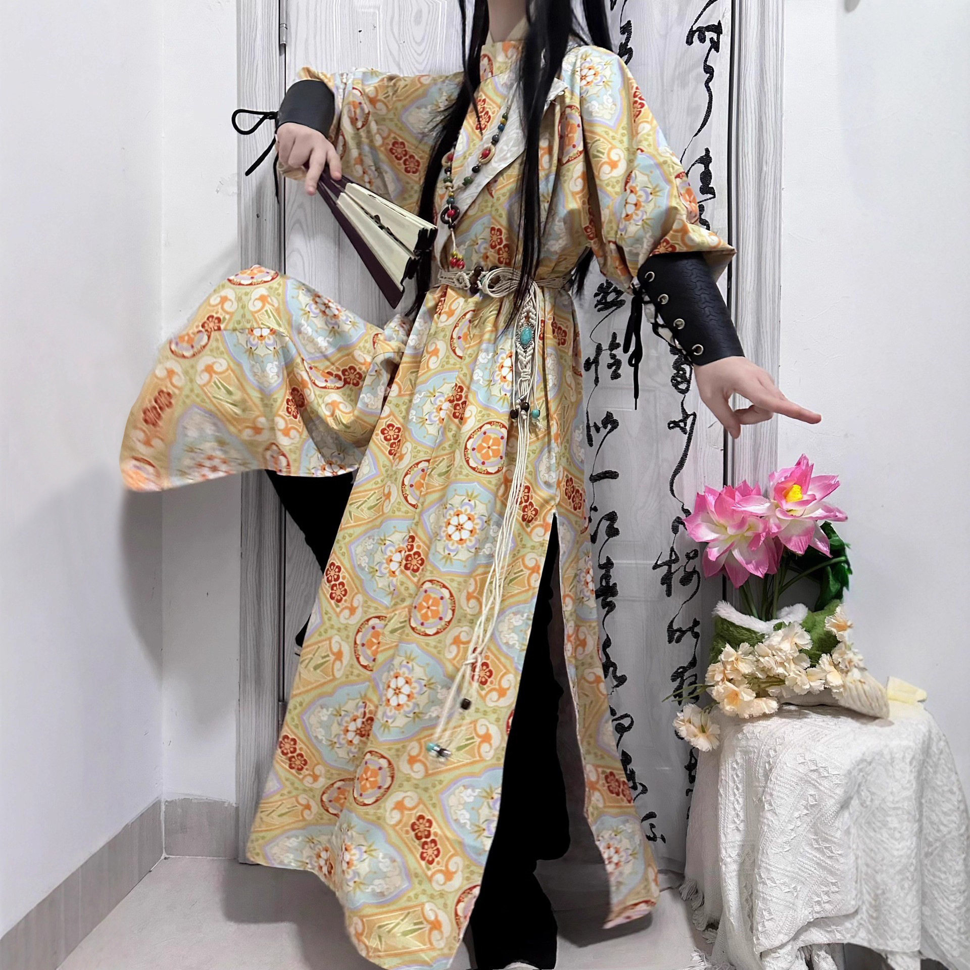 原创汉服唐制圆领袍2026新款双面
