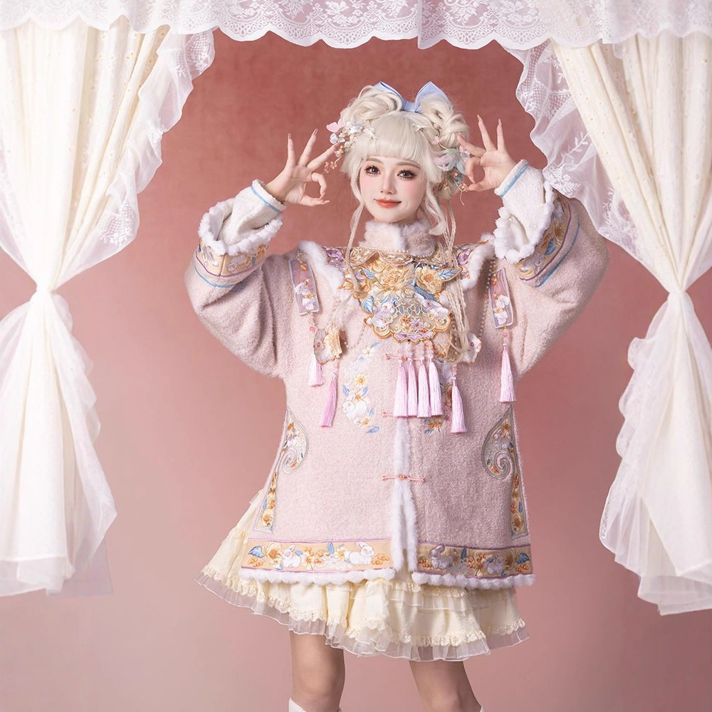 汉服女2025新款lolita裙子汉元素