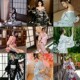 传统多色日系动漫写真连衣裙套装 浴衣正装 日本和服女改良日式 新款