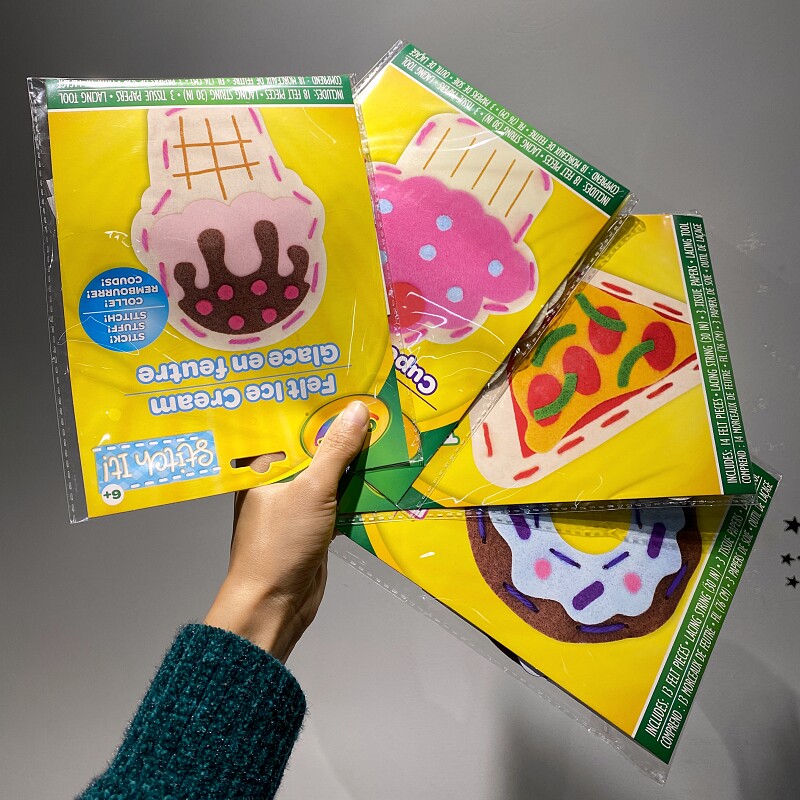 【两套包邮】国外狠贵的 儿童手工玩具diy套装