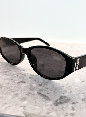 新款米白色秋季新品墨镜女