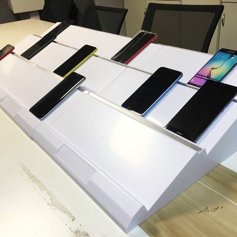 新款手机通用托盘适用于vivo功能机移动柜台支架组合阶梯展示架