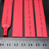 彩色热塑套管 热收缩管 UL认证 环保阻燃热缩管 红色热缩套管