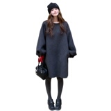 新品双面羊绒连衣裙D2621P335K458，女装毛呢外套，2C172