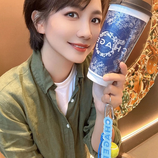 高品质小马标亚麻衬衫女款刺绣翻领修身百搭薄款防晒夏季休闲上衣