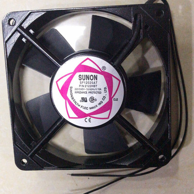 轴流风机SF12025AT P/N220V2122HBT120*120*25 220V0.01A散热轴承