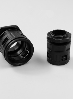 PE波纹管尼龙塑料软管接头直插式接头波纹管快速直通接头34.50