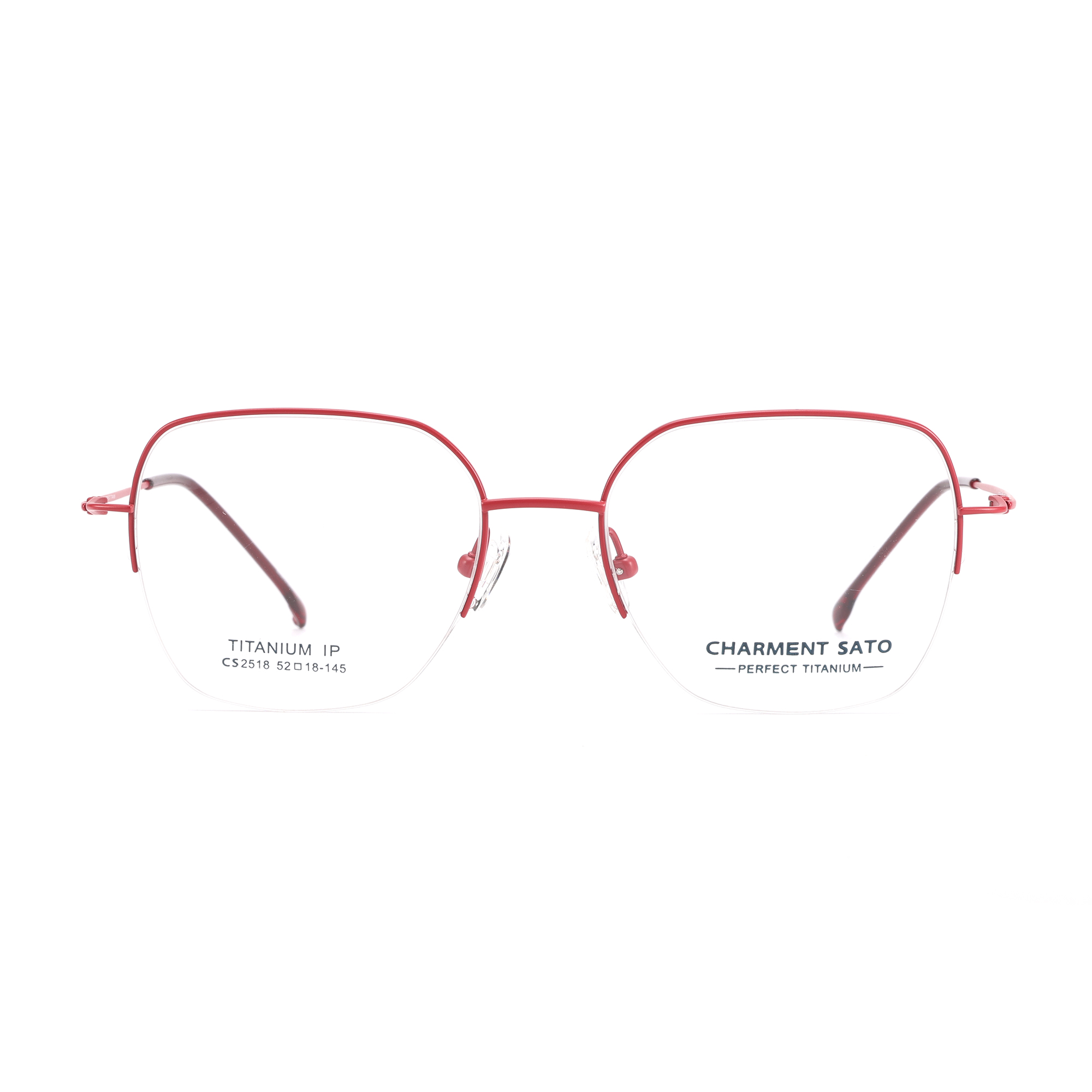 CHARMENTSATO半框近视眼镜架