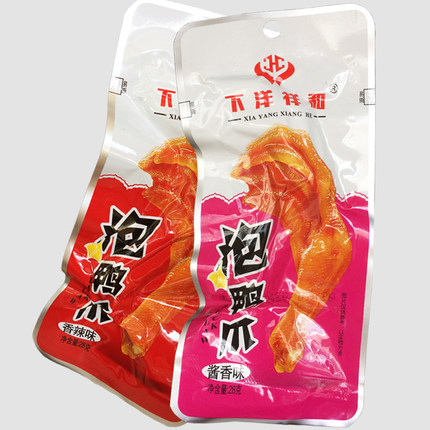 正宗永定下洋祥和泡爽鸭掌泡鸭爪福建龙岩特产零食小吃休闲下酒菜