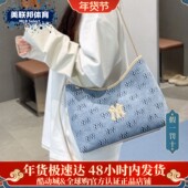 MLB正品 复古老花通用潮流休闲风大容量休闲单肩斜挎包3ABMMD16N