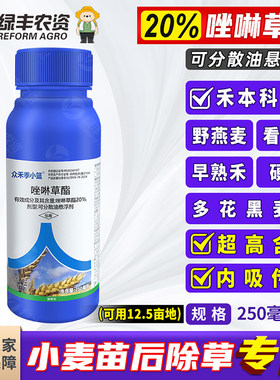 小麦田苗后专用除草剂