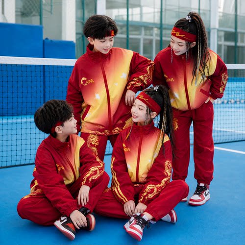 小学生运动会开幕式服装校服园服