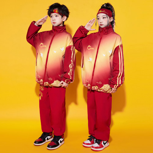 小学生运动会开幕式服装校服园服