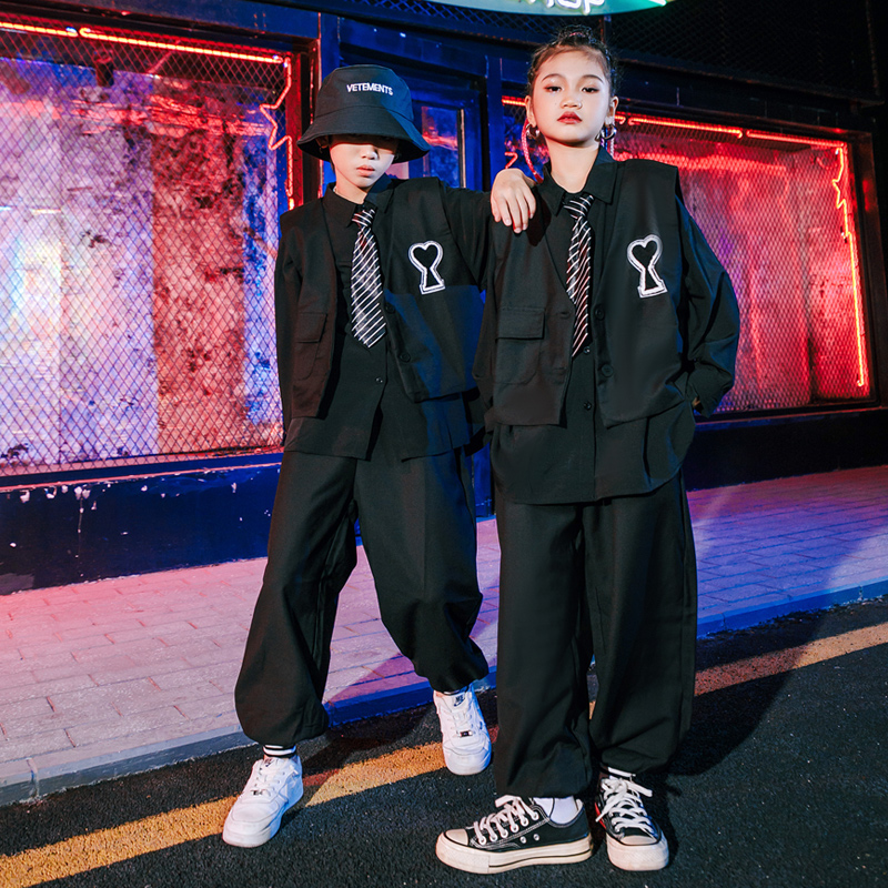 【小红书热销】女童爵士舞演出服