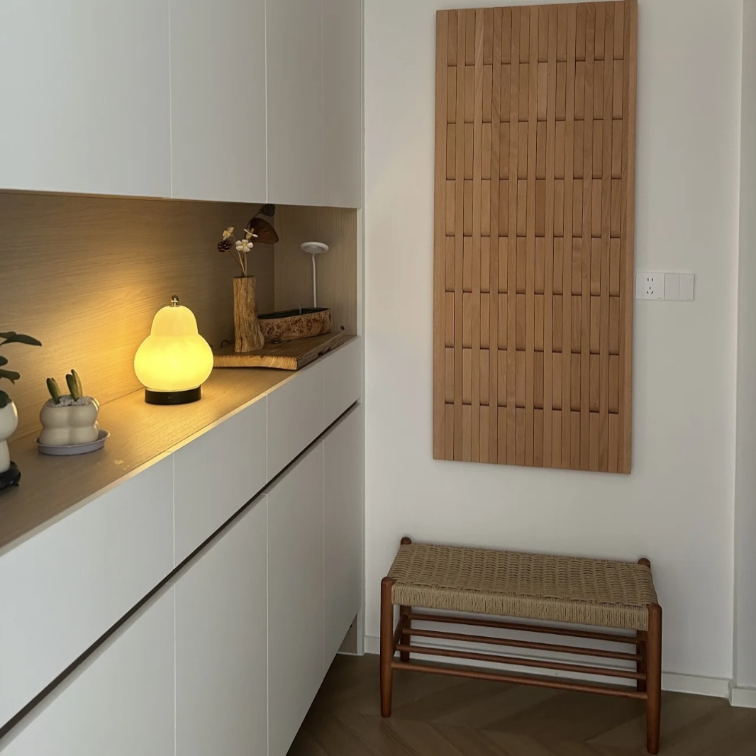 实木衣帽架挂衣板墙上收纳架