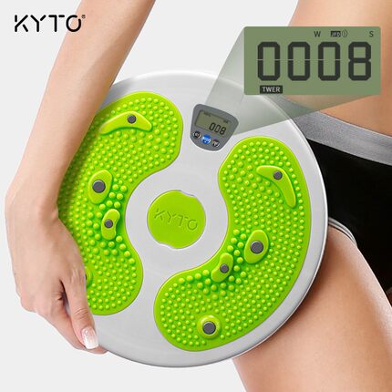 kyto扭腰转盘家用健身器材跳舞扭扭机扭腰盘计数扭腰机腰腹运动