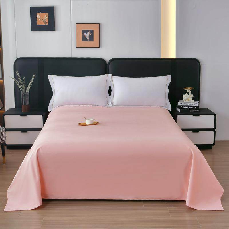 上海民光纯色加厚磨毛床单2025热卖单件纯棉全棉100素色老式被单