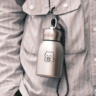 小容量保温杯便携小巧300ml随身水杯子迷你口袋便携316男女随行杯