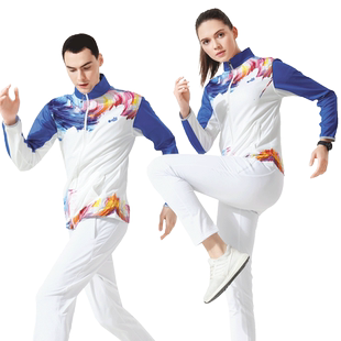 名朗格运动会出场服男女同款健身操广播体操工间操团体比赛服套装