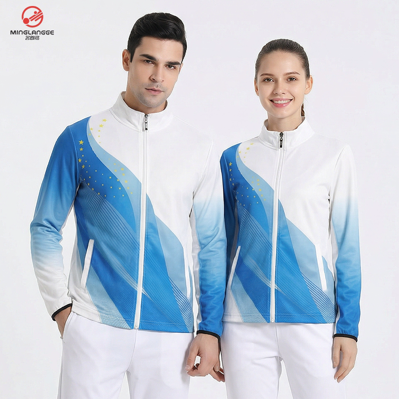 名朗格运动长袖套装男女同款广播操活力操工间操运动会团购出场服