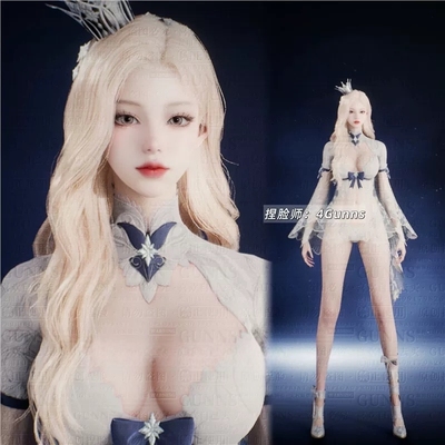 【4Gunns】AION2 永恒之塔2捏脸女 全职业通用 百搭御姐 丽莎