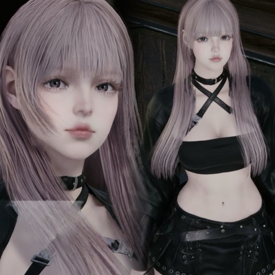 永恒之塔2捏脸 甜茶AION2 西西睡不醒 发捏脸参数自己对照捏