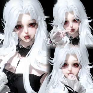 3款 血族 早呀李李 群限 逆水寒手游捏脸全职业女通用 原版